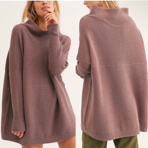 Free People Nutmeg Ottoman Slouchy Tunic